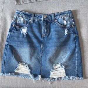 Jean skirt